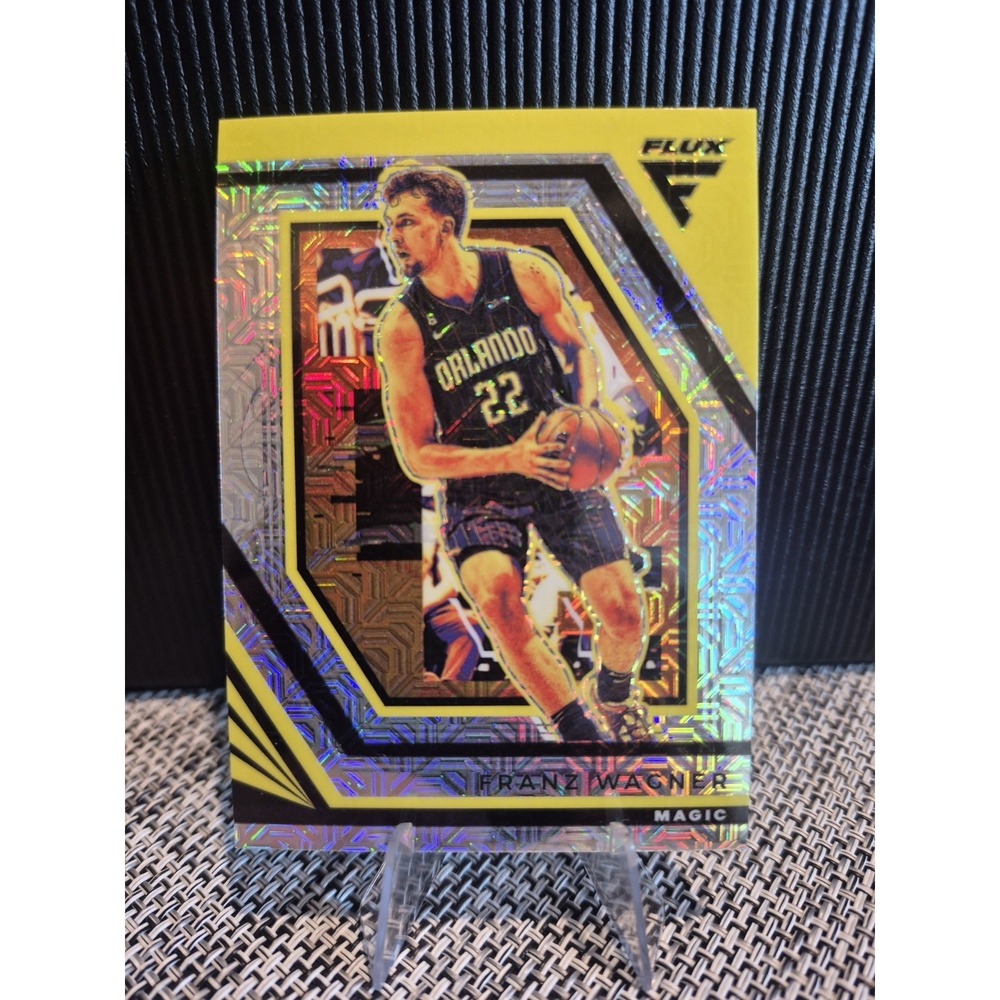 2022-23 Panini Flux Franz Wagner #12 Silver Mojo Prizm Orlando Magic‎